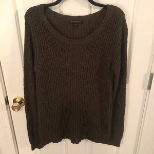 Brandy Melville Army green sweater